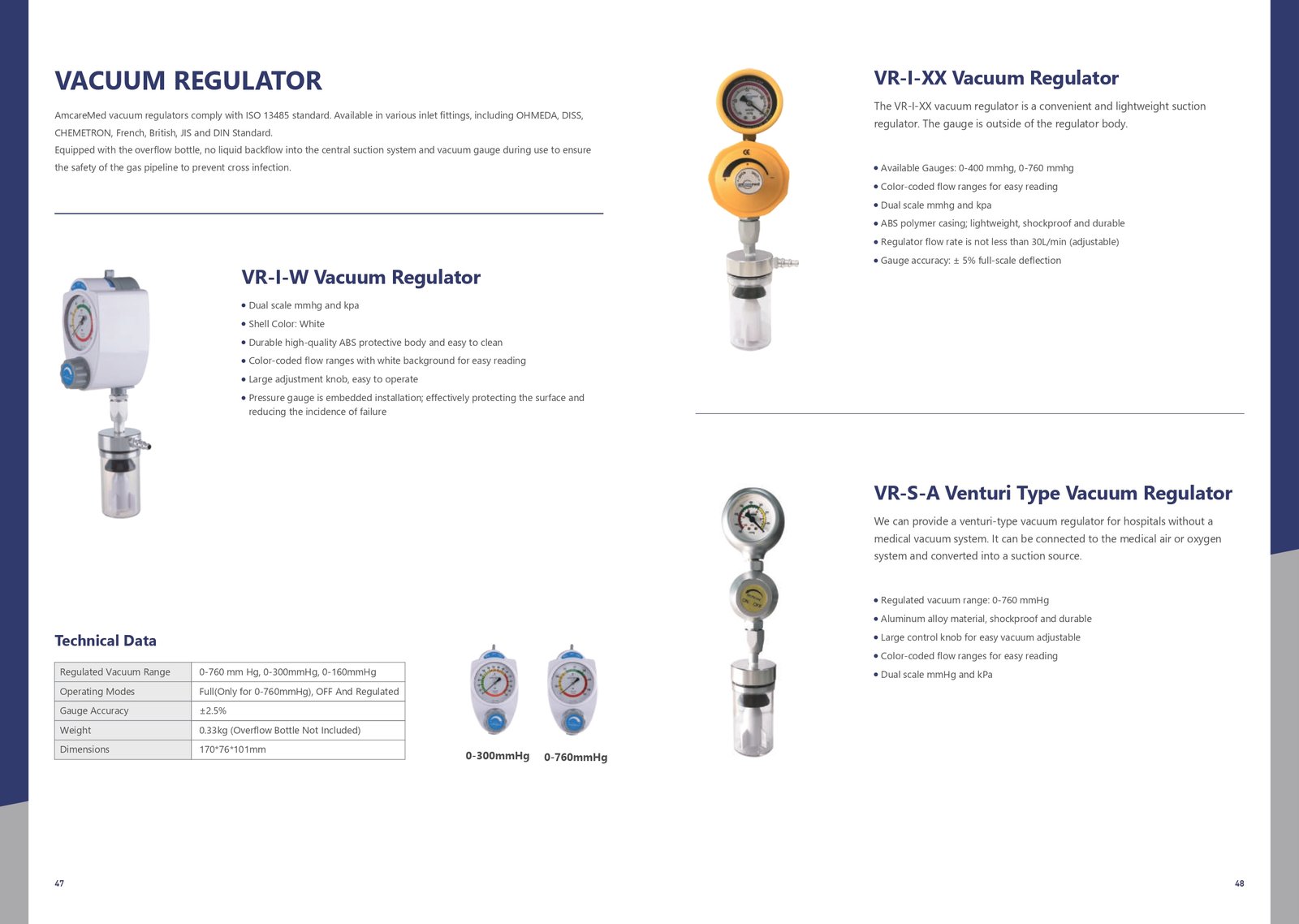 Vacuum Regulator - AmcareMed