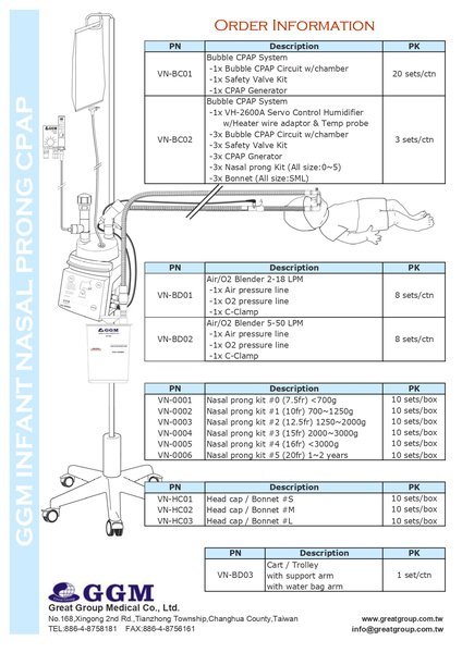 CPAP Cart/Trolley with Support Arm - GGM VN-BD03