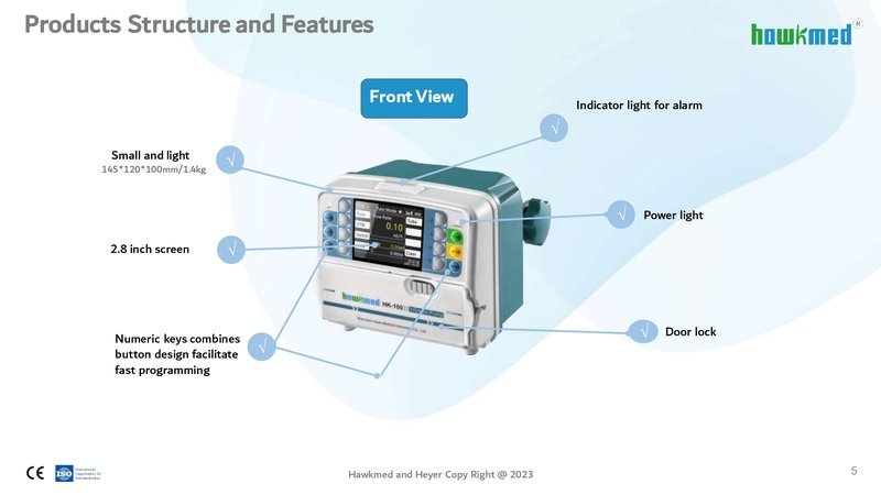 Infusion Pump HK-100II - Hawkmed