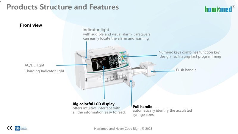 Syringe Pump HK-400III - Hawkmed